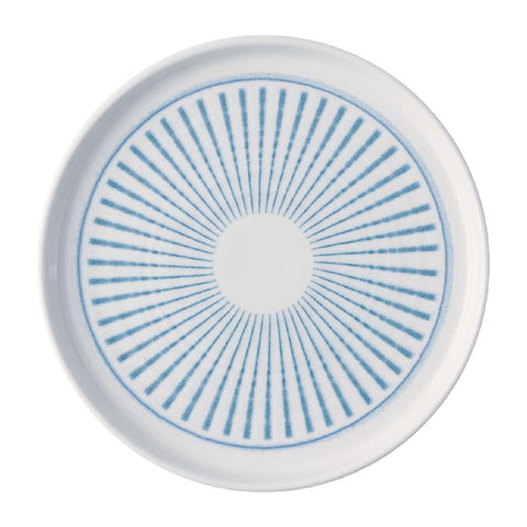 Churchill Era Blue Walled Plates 210mm (6 Pack)