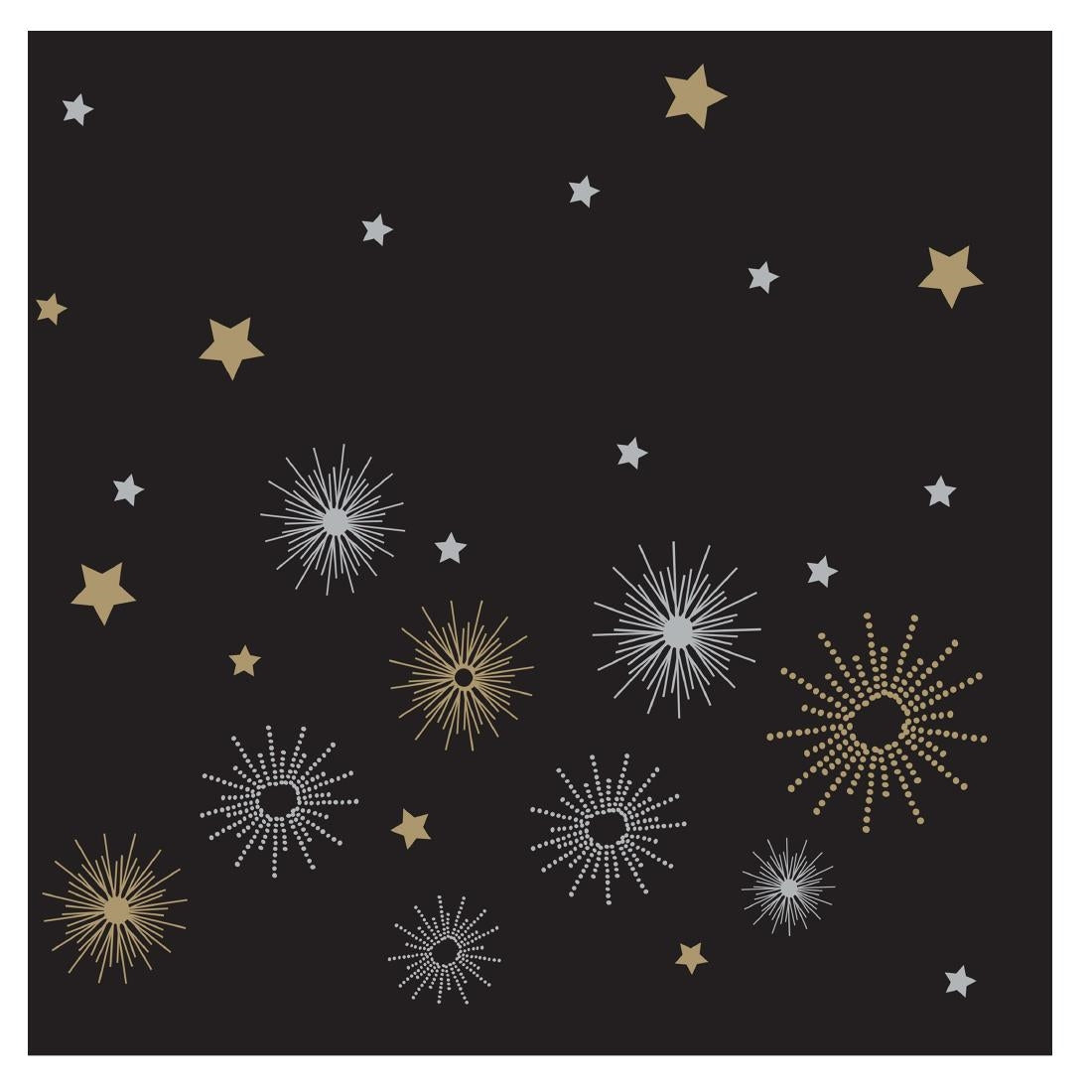 Swantex Lunch Napkins Midnight Sparkle product image