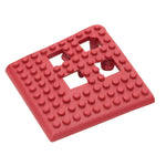 COBA Red Corner Flexi-Deck Tiles