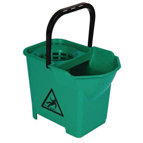 Nisbets Essentials Mop Bucket & Wringer 10Ltr product image