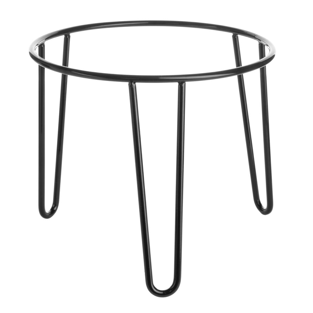 Olympia Non-Slip Riser Round Black Wire product image