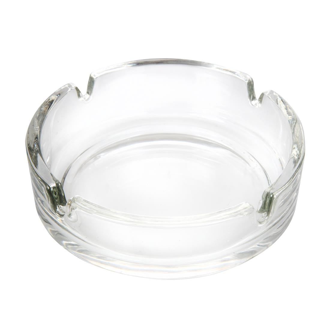 Olympia Small Stackable Glass Ashtrays (24 Pack)