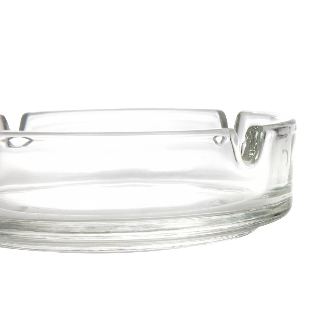 Olympia Small Stackable Glass Ashtrays (24 Pack)