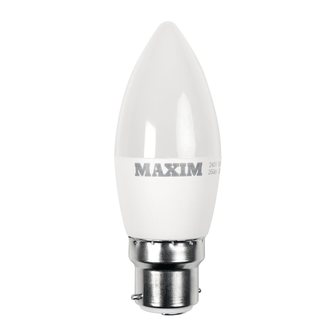 Maxim LED Candle Bayonet Cap Warm White 6W product image