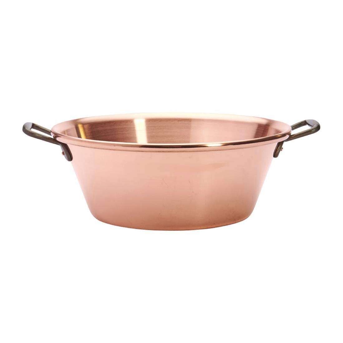 De Buyer Copper Conical Jam Pan 400mm product image