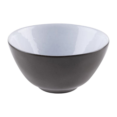 Olympia Raw Charcoal Deep Bowls 140mm (Pack of 6)
