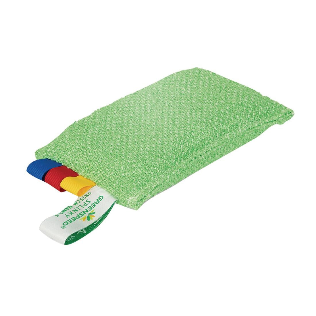 Greenspeed Tough Microfibre Scrubbing Sponge 90x150mm