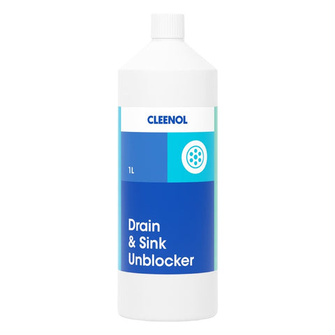 Cleenol Drain & Sink Unblocker 1Ltr (6 Pack)