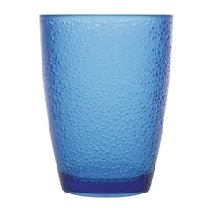 Olympia Kristallon SAN Pebbled Tumblers Blue 275ml (6 Pack)