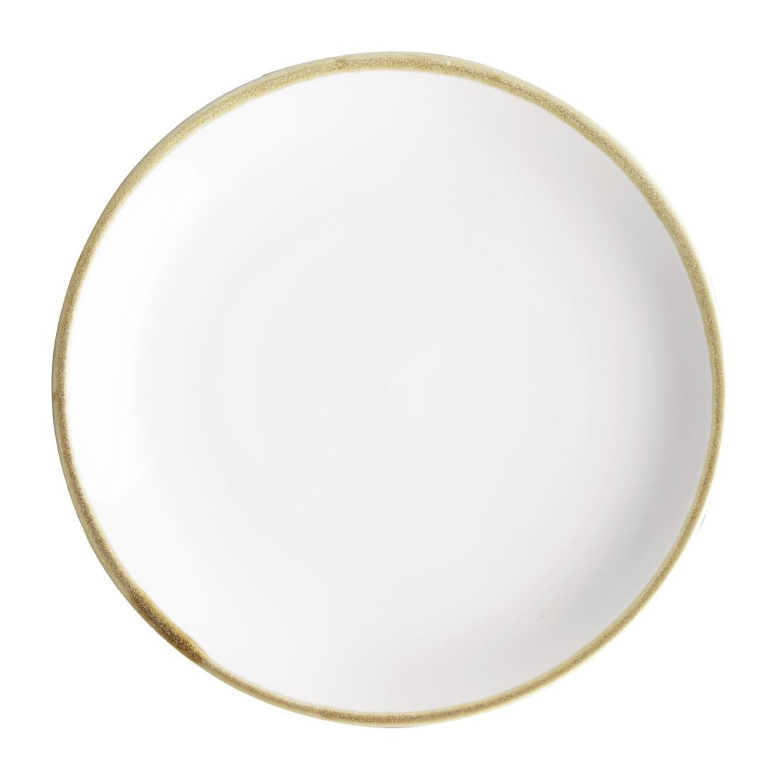 Olympia Kiln Coupe Plates Chalk 230mm product image