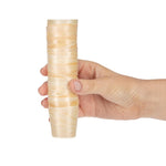 Fiesta Compostable Wooden Sauce Pots 38ml / 1.25oz (100 Pack)