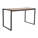 Bolero Steel and Acacia Industrial Bar Table 1800x900mm