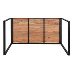 Bolero Steel and Acacia Industrial Bar Table 1800x900mm