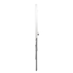 Bolero Round Poseur Folding Table White 800mm