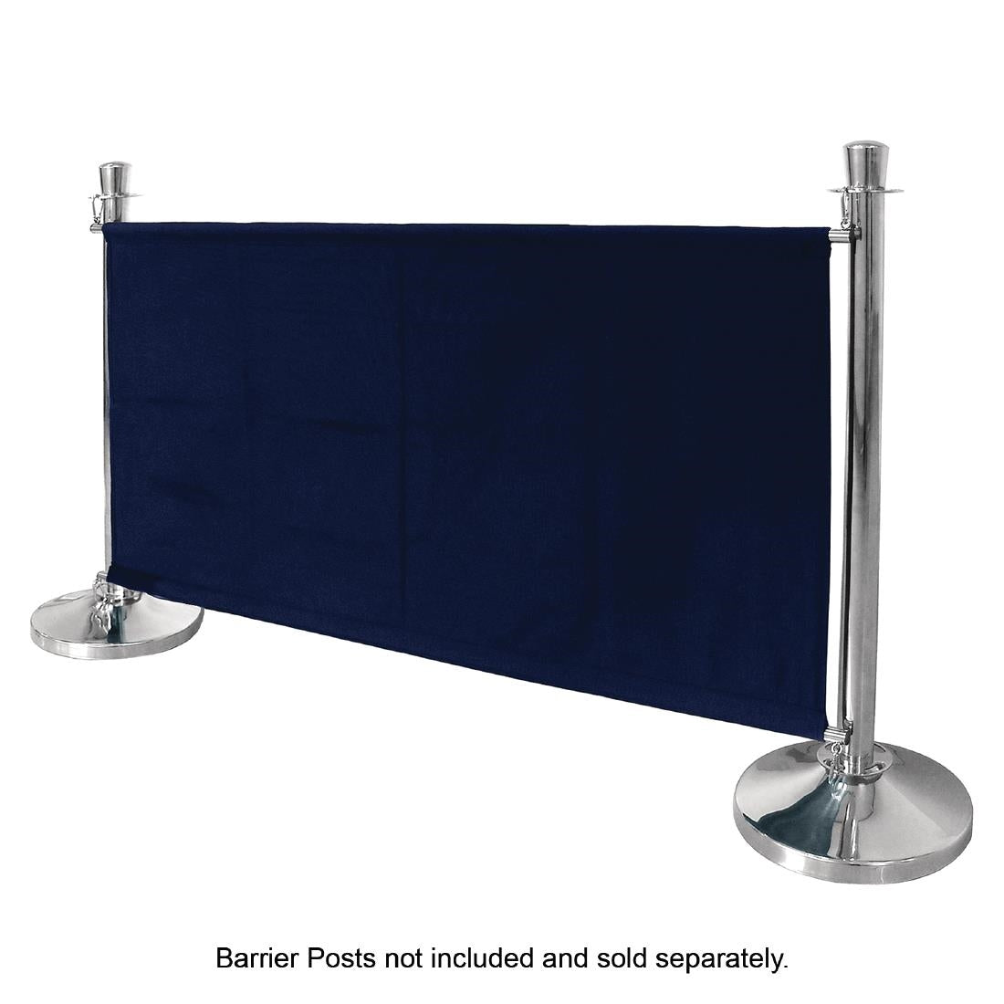 Bolero Canvas Barrier Dark Blue 1.4m