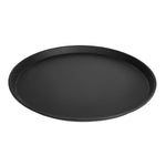 Cambro Camtread Fibreglass Round Non-Slip Tray Black 405mm