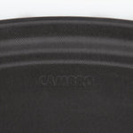 Cambro Camtread Fibreglass Oval Non-Slip Tray Black 600mm