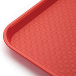 Olympia Kristallon PP Rectangular Tray Red 275x353mm