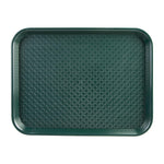 Olympia Kristallon PP Rectangular Tray Green 275x353mm