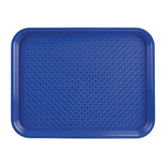 Olympia Kristallon PP Rectangular Tray Blue 275x353mm