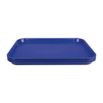 Olympia Kristallon PP Rectangular Tray Blue 275x353mm