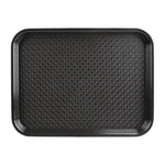 Olympia Kristallon PP Rectangular Tray Black 275x353mm