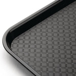 Olympia Kristallon PP Rectangular Tray Black 275x353mm