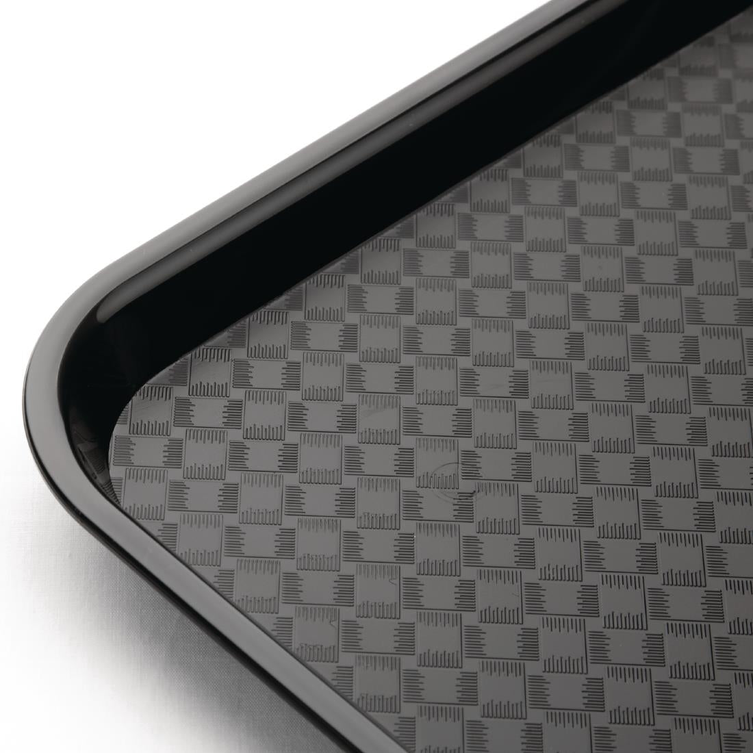 Olympia Kristallon PP Rectangular Tray Black 275x353mm