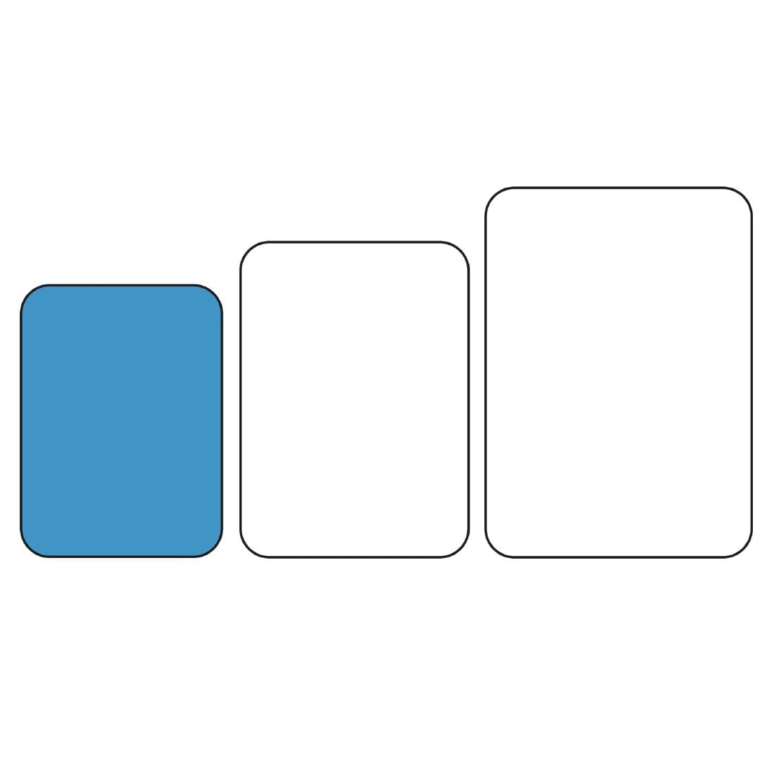 Olympia Kristallon PP Rectangular Tray Blue 275x353mm