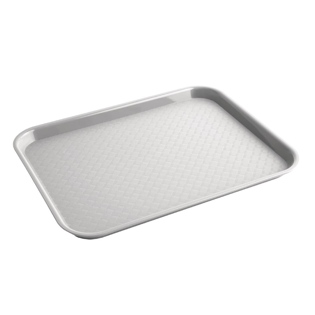 Olympia Kristallon PP Rectangular Tray Grey 275x353mm