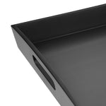 Olympia Bamboo Rectangular Serving Tray Black 350x510mm