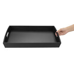 Olympia Bamboo Rectangular Serving Tray Black 350x510mm