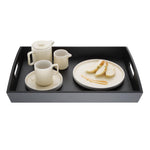 Olympia Bamboo Rectangular Serving Tray Black 350x510mm