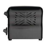 Rowlett Esprit 2 Slot Toaster Jet Black w/2 Additional Elements & Sandwich Cage