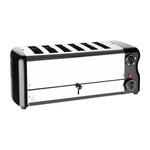 Rowlett Esprit 6 Slot Toaster Jet Black with Duraheat Elements & Sandwich Cage