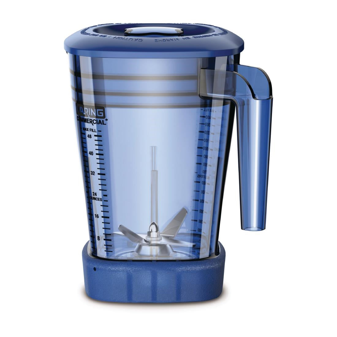 Waring Stacking MX Jar with Lid 1.4Ltr Blue