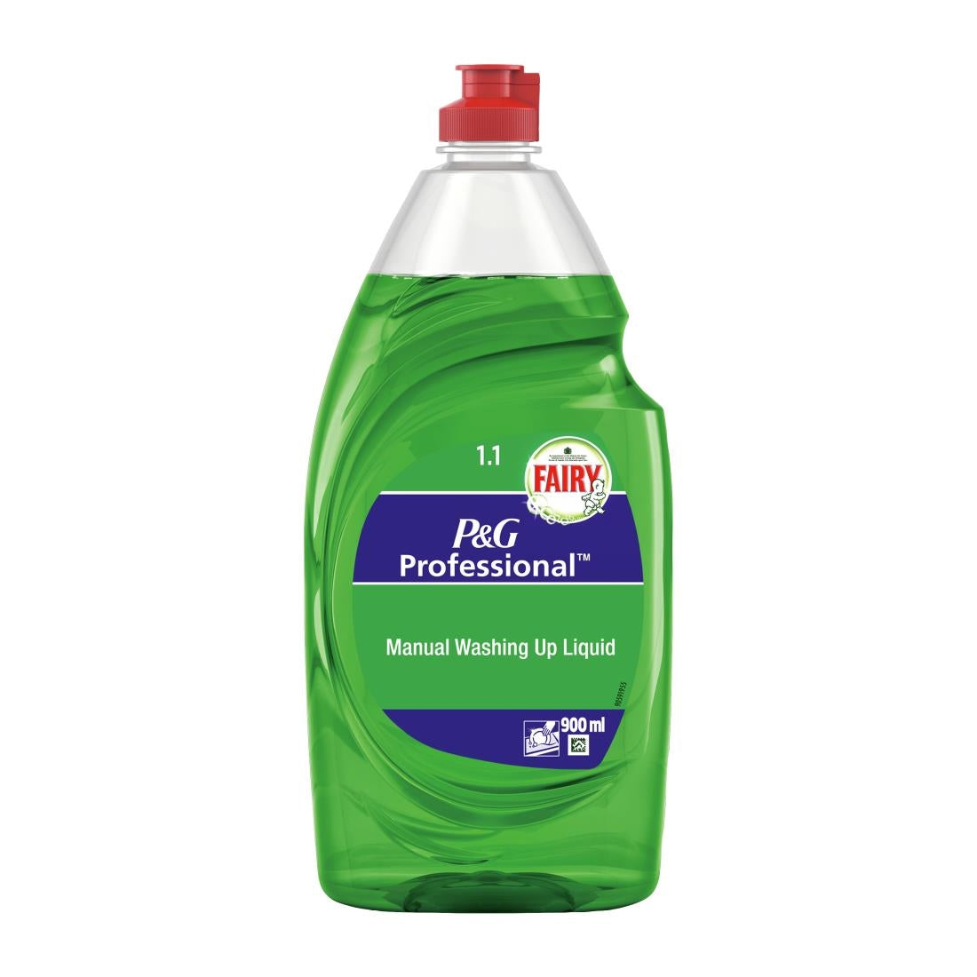 Fairy Professional 1.1 Washing Up Liquid Original 900ml (6 Pack)