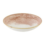 Churchill Studio Prints Homespun Accents Coral Coupe Bowls 248mm (12 Pack)