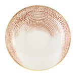 Churchill Studio Prints Homespun Accents Coral Coupe Bowls 248mm (12 Pack)