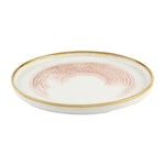 Churchill Studio Prints Homespun Accents Coral Walled Plates 260mm (6 Pack)