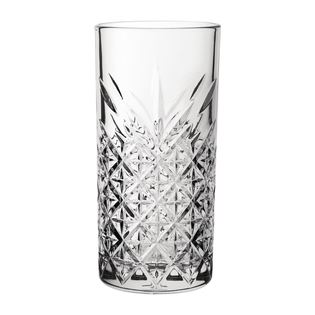 Pasabahce Timeless Vintage Long Drink Glasses 450ml (24 Pack)
