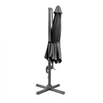 Bolero Venice Heavy Duty Parasol Black 3.5m