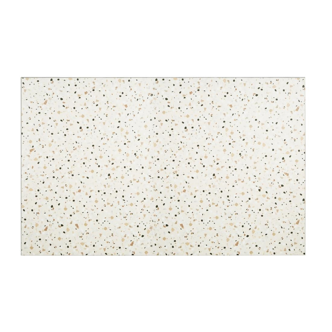 Bolero Rectangular Table Top Terrazzo Style 1100x700mm