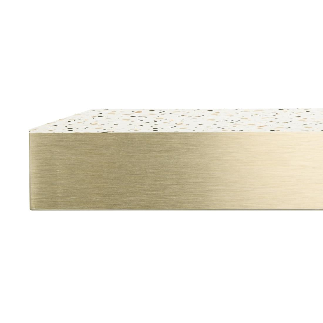 Bolero Rectangular Table Top Terrazzo Style 1100x700mm