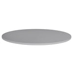 Bolero Lorenzo Round Café Table Medium Grey 600mm