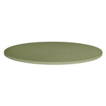 Bolero Verona Round Café Table Olive Green 700mm