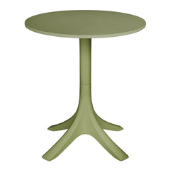 Bolero Verona Round Café Table Olive Green 700mm