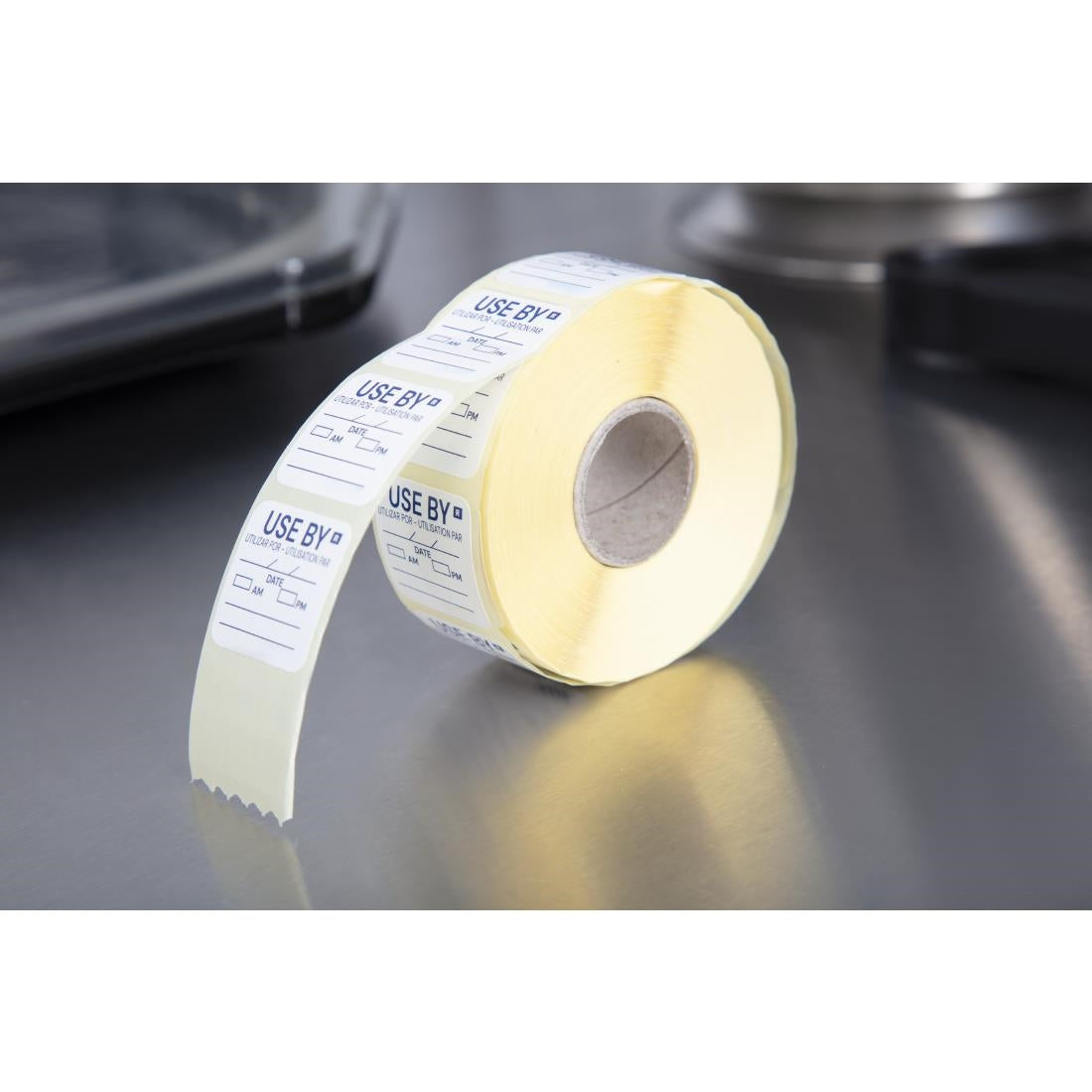 Hygiplas Removable Use By Labels (1000 Pack)