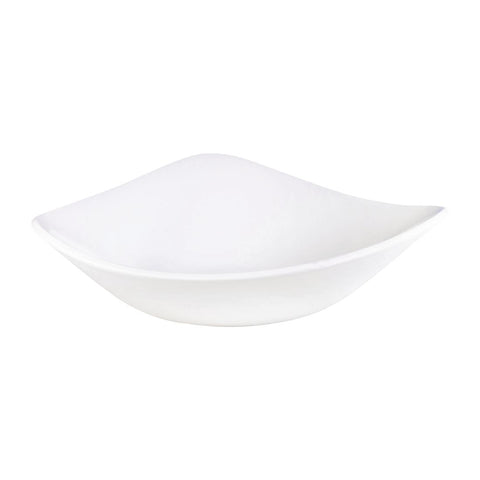 Churchill Vellum Triangle Bowls White 235mm product image