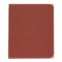 Olympia Faux Leather A4 Menu Cover Burgundy